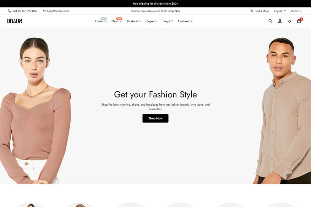 Fashion demo
