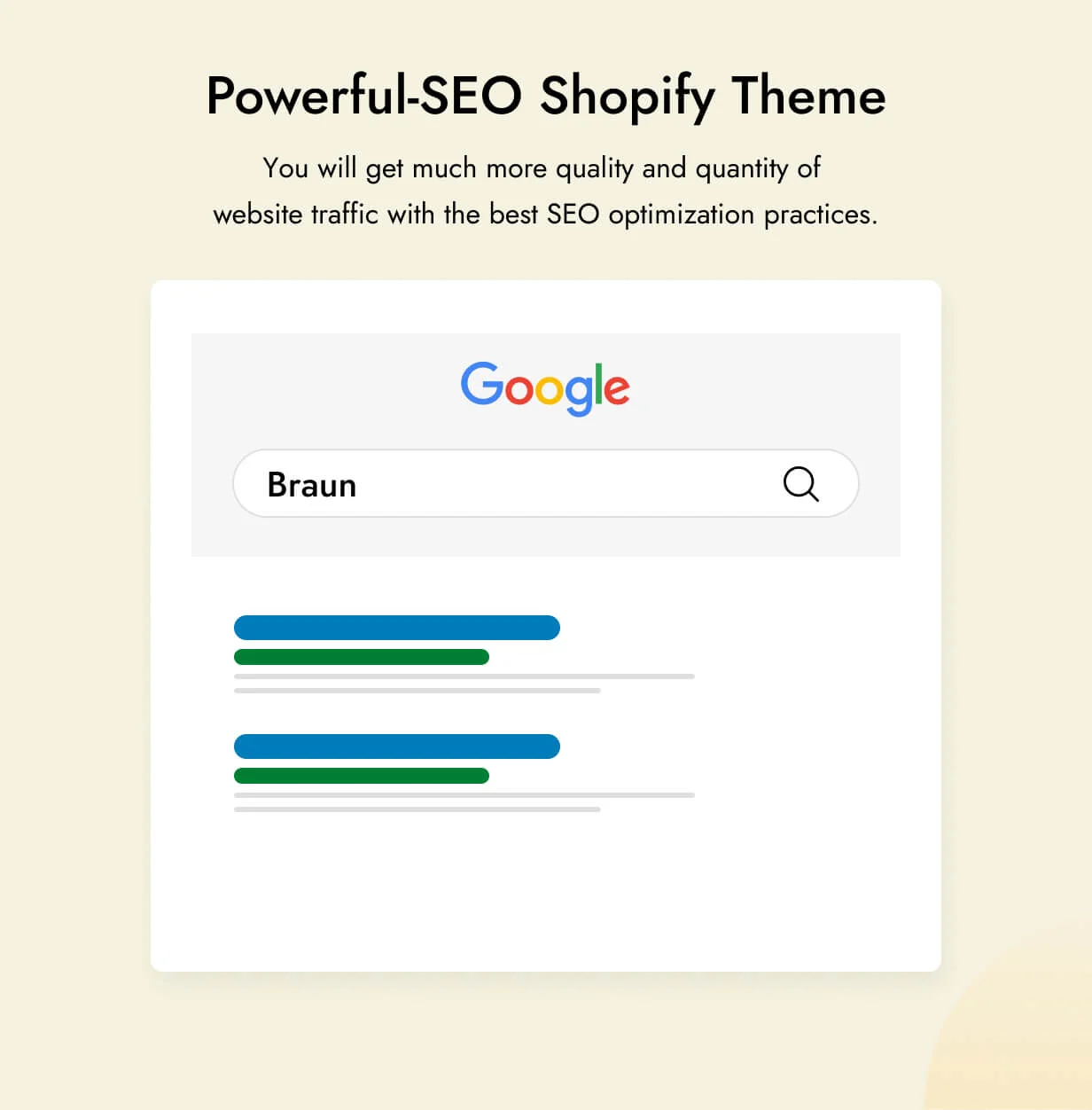 Braun - Shopify theme