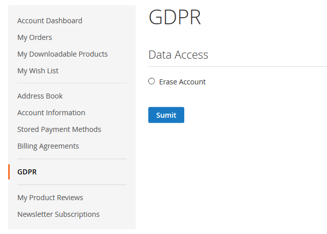 Magento 2 GDPR Extension