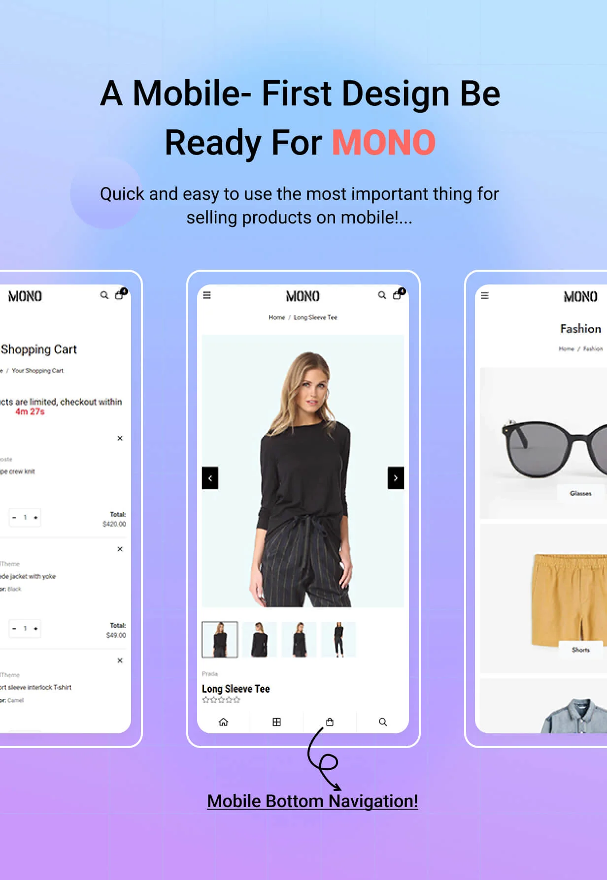 Mono - Shopify theme