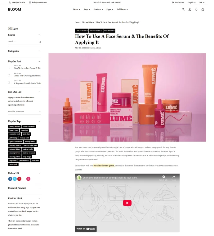 Single post