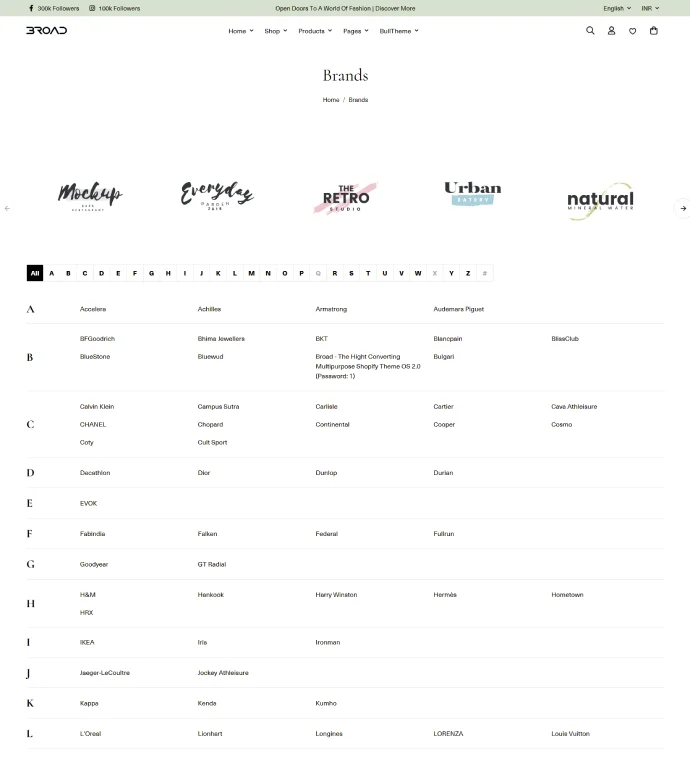 Brands
