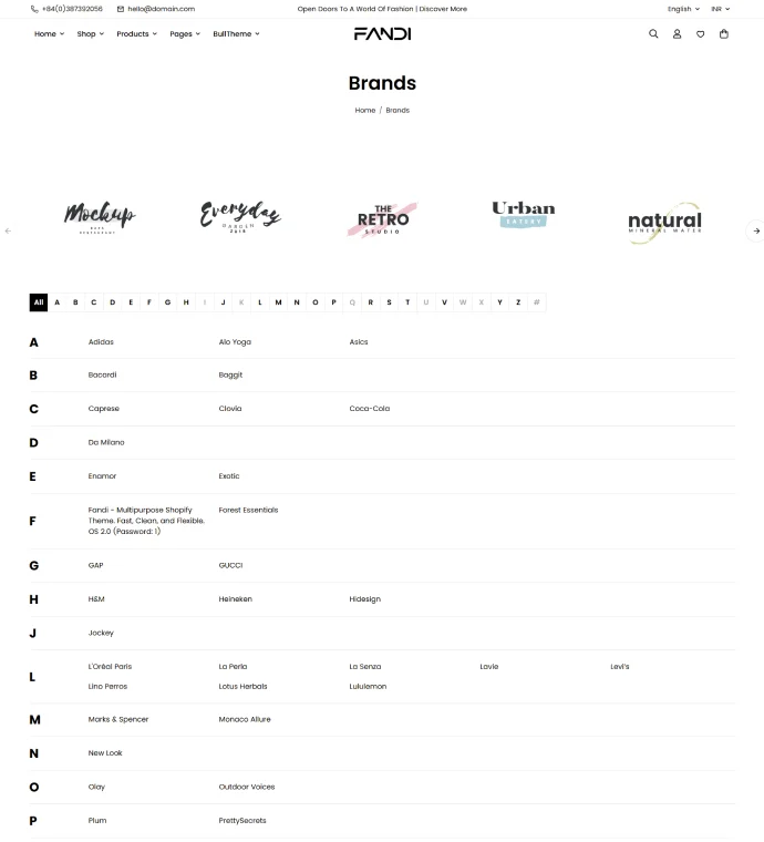 Brands