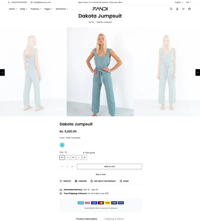 Slider full-width