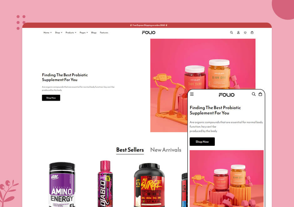 Vitamins and supplements
