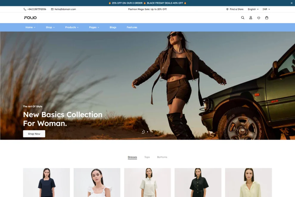 Fashion demo