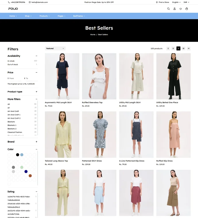 Left sidebar