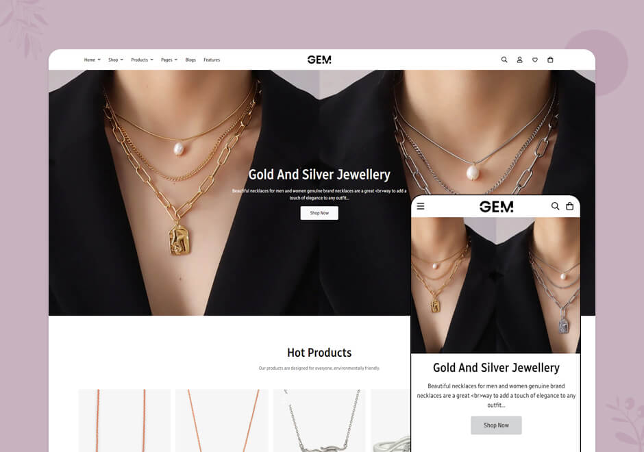Gold And Silver Jewellery