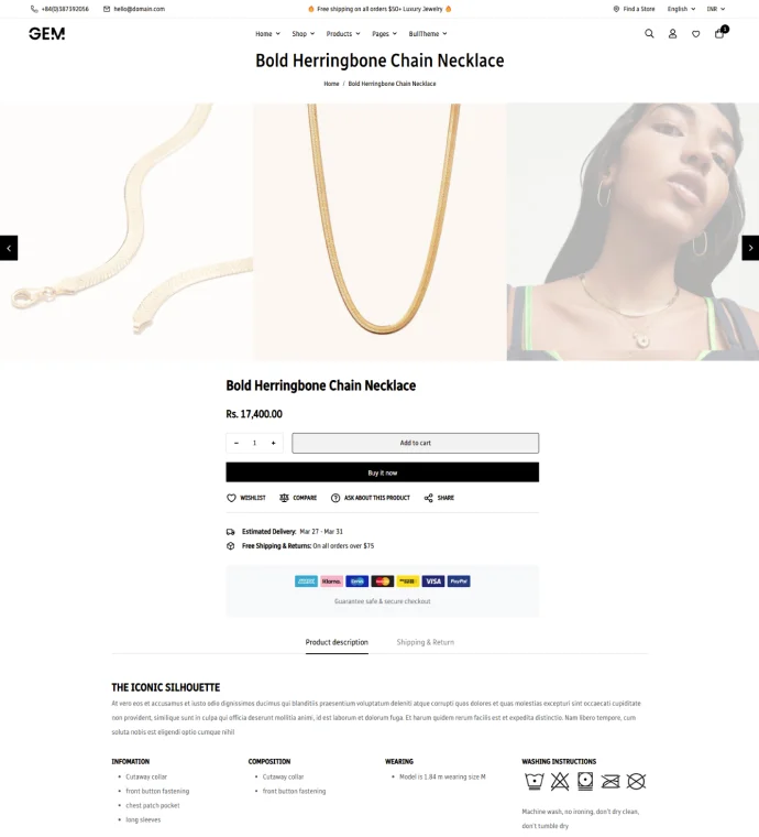 Slider full-width