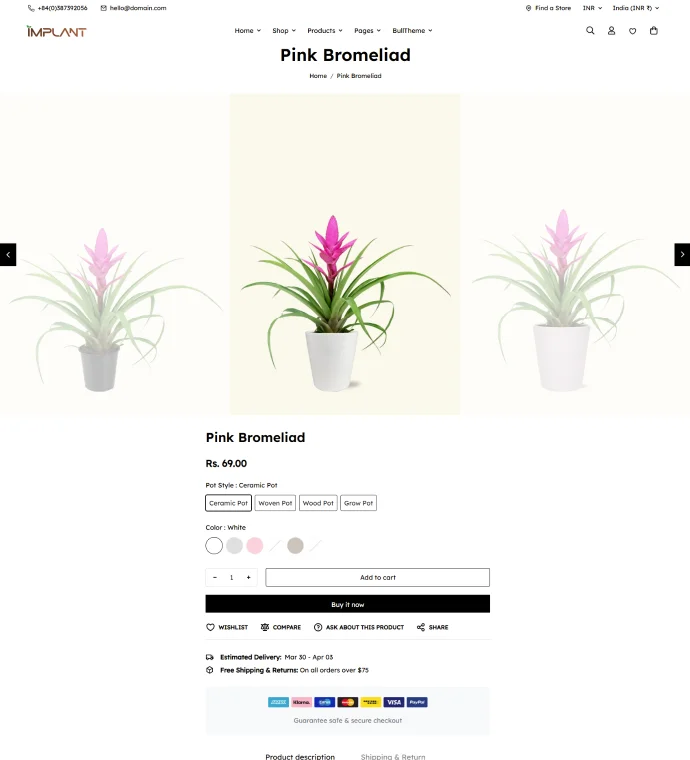 Slider full-width