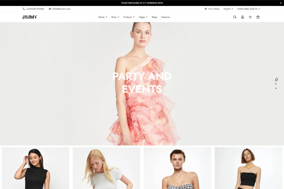 Fashion demo