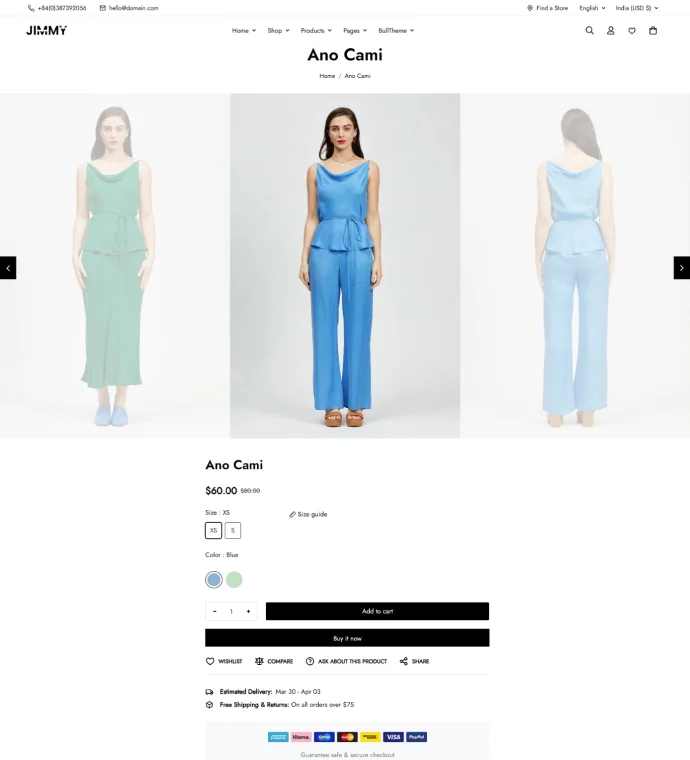 Slider full-width