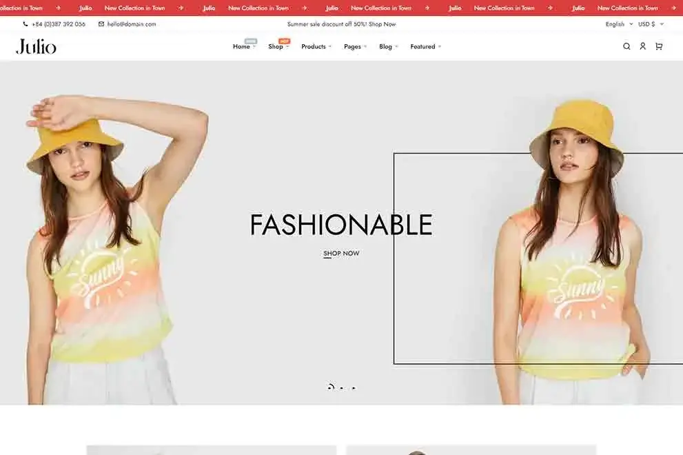 Fashion demo