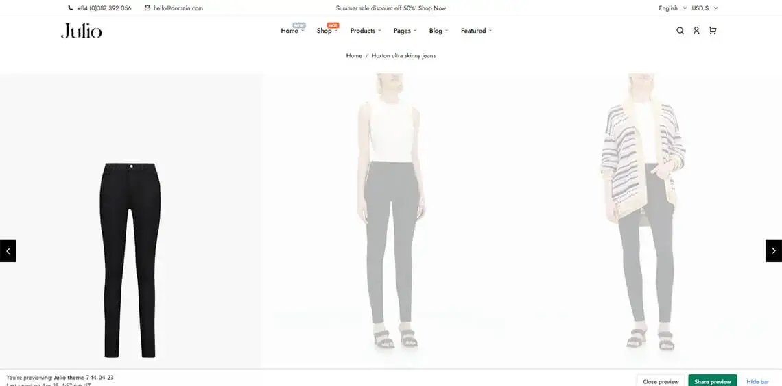 Media full-width