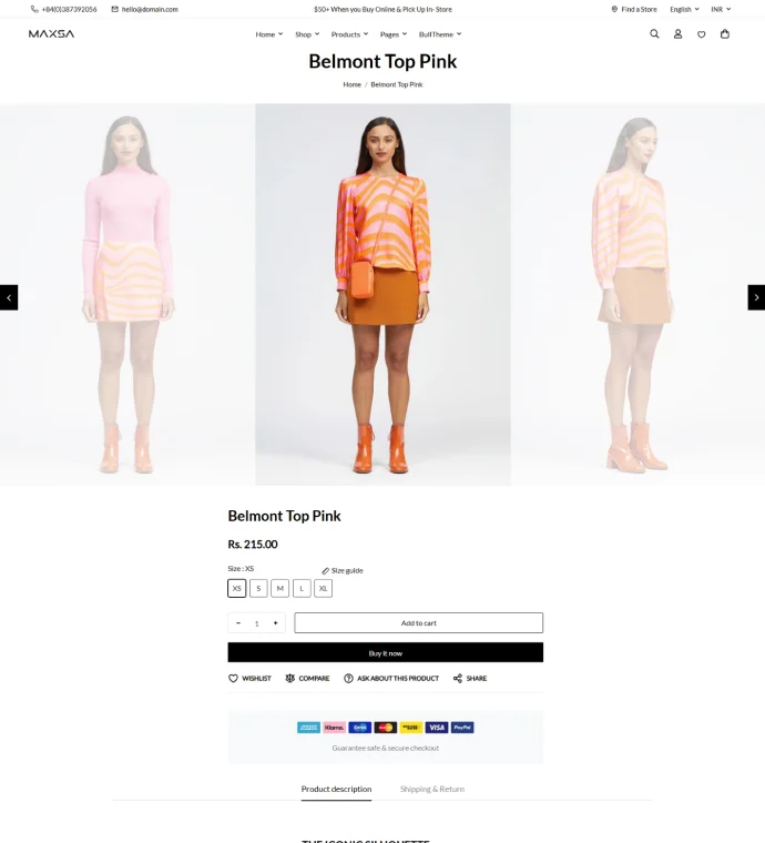 Slider full-width