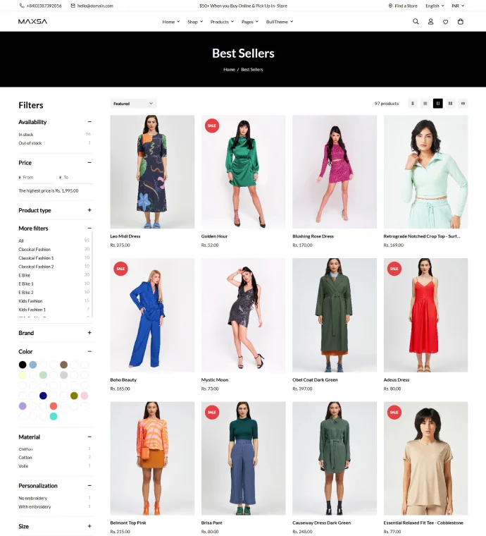Left sidebar
