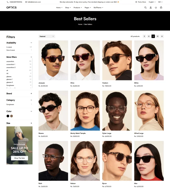 Left sidebar