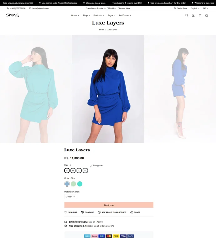 Slider full-width