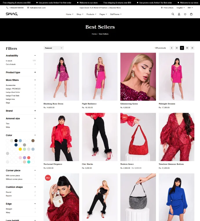 Left sidebar