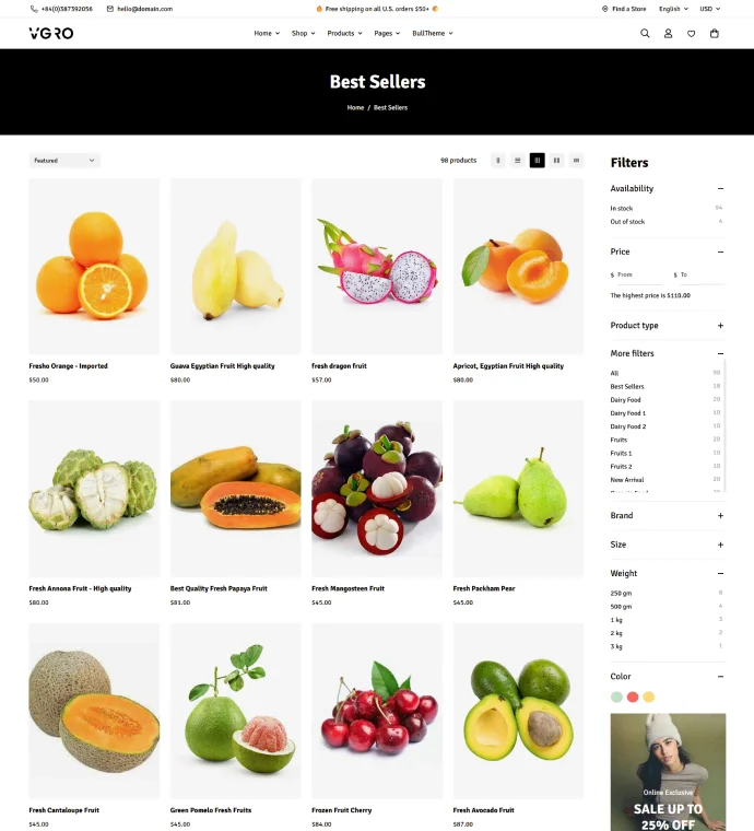 Right sidebar