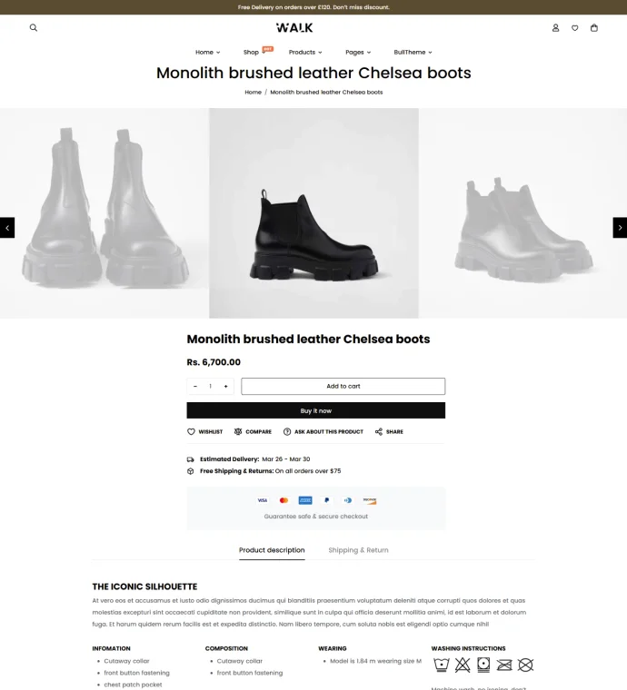 Slider full-width